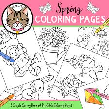 Ems coloring pages for kids. Spring Coloring Pages Preschool Kindergarten First Grade Made By Teachers