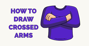 In the same way, let's draw a diagonal arm pose. How To Draw Crossed Arms Really Easy Drawing Tutorial