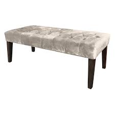 Shop for tufted benches in benches. Grace Mitchell Courtney Tufted Bench Gray At Home