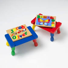 Choose from a wide selection of unique baby apparel, personalized baby toys, gifts, and more. Personalized Name Puzzles Puzzle Stools With Names