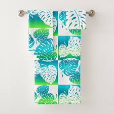 Beach waves sand seashore tropical ocean seascape bath towel set. Tropical Bath Towels Www Macj Com Br
