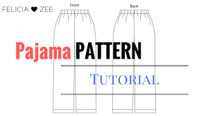 how to make a pajama pants pattern