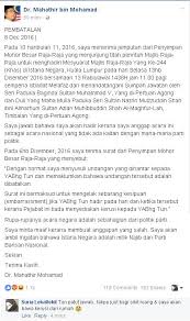 Berisi contoh surat pemberitahuan pembayaran, pengiriman barang, kegiatan sekolah, dinas, dan 13. Surat Pembatalan Undangan Kepada Tun Mahathir Ke Majlis Melafaz Menandatangani Surat Sumpah Jawatan Oleh Seri Paduka Baginda Jadi Viral Lekat Lekit Story