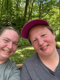 The hiking club took their annual trip to Franklin Grove. It was a  beautiful day for enjoying a hike!
