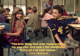 His best friend, shawn (rider strong); Boy Meets World Quotes