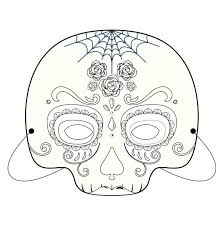 Download and print free halloween pumpkin mask coloring pages. 10 Best Face Coloring Printable Halloween Masks Printablee Com