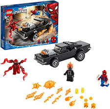 Estimated to arrive february 2021. Amazon Com Lego Marvel Spider Man Spider Man And Ghost Rider Vs Carnage 76173 Collectible Building Toy For Kids New 2021 212 Pieces Toys Games