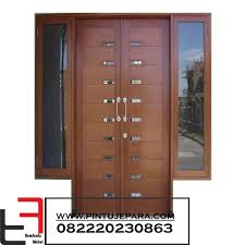 Gambar pintu rumah sederhana desain rumah minimalis gambar via desainrumahidamanku.xyz. Kusen Pintu Utama Rumah Minimalis Plus Jendela Pj 108 Kusen Pintu Jepara