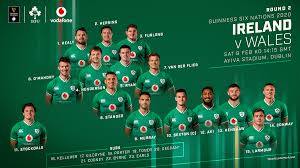 Honestly wales looked like they were thinking of the showers already but fair play they came back and had an. Irish Rugby Two Changes To Ireland Team For Wales Game