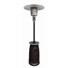 Garden Treasures 41 000 Btu Resin Wicker Steel Liquid Propane Patio Heater Lowes Com Propane Patio Heater Resin Wicker Patio Heater