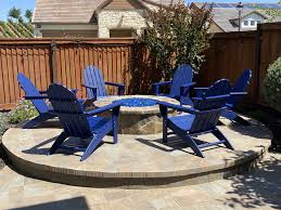Vineyard Adirondack Chair Blue Outdoor Furniture Adirondack Chair Feature Chair