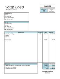 Free Sample Service Invoice Template