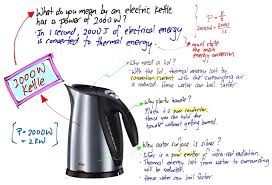 What Do You Mean By An Electric Kettle Has A Power Of 2000w What Do You Mean