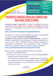 Il fratello della vittima, un avvocato, ha ottenuto l'autopsia per accertare la causa del decesso. Vaccinazioni Anti Covid Pazienti Fragili Non In Carico Ad Alcuna Struttura Comune Di Dello
