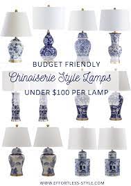 Blue And White Home Accessories Forever Chinoiserie Style Is Full Of Blue And White Accents Blue And White Lamp Blue And White Living Room White Lamps Bedroom