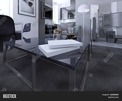And many hours on my part installing the wallpaper. Table On Luxury Image Photo Free Trial Bigstock