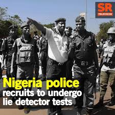 So, lie detector tests don't measure deception directly but provide possible signs that a suspect could be lying to interrogators. Sahara Reporters All New Recruits To The Nigerian Police Force Will Have To Take A Polygraph Or Lie Detection Test Alongside All Their Other Tests To Check Whether They