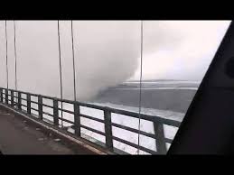 Ignance post are on the scene and investigating the scene. Snowstorm Hits Mackinac Bridge Youtube