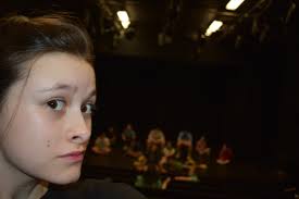 My brother found more of my old photo albums. These are just photos of the  photos. I'll be scanning lots of photos from 2001. These were taken after a  stage performance of