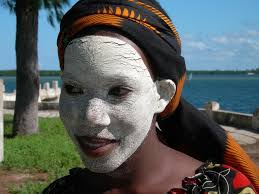 White-faced traditional Makua of the northern part of Mozambique