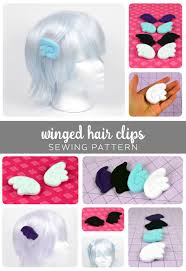 All from our global community of videographers and motion graphics designers. Free Pattern Friday Winged Hair Clips Choly Knight