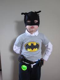 You can find out how to make this homemade kid's halloween costume here. Diy Batman Belt And Mask No Time For Flash Cards