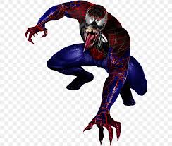 (spiderman vs venom vs carnage) by: Spider Man Wanda Maximoff Quicksilver Venom Carnage Png 586x697px Spiderman Amazing Spiderman Avengers Age Of Ultron