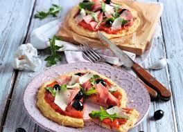 Mini Pizzas Avec Pate Au Chou Fleur