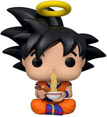 Dragon ball is a japanese media franchise created by akira toriyama.it began as a manga that was serialized in weekly shonen jump from 1984 to 1995, chronicling the adventures of a cheerful monkey boy named son goku, in a story that was originally based off the chinese tale journey to the west (the character son goku both was based on and literally named after sun wukong, in turn inspired by. Amazon Com Funko Pop Dragonball Z Goku Eating Noodles Amazon Exclusive Toys Games