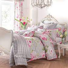 Pink Dorma Nancy Bed Linen Collection Duvet Cover Sets Bedding Sets King Bedding Sets