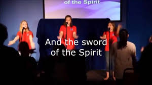 Armor Of God Motions And Lyrics Adapted From Jeff Smith And Kids Jam Tuesday Club Bible Lessons For Kids Bible Songs Armor Of God