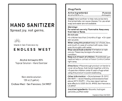 For larger education deployments, endless solutions develops products for partners that include customization, development and analytics. Hand Sanitizer By Ava Food Labs Inc Dba Endless West