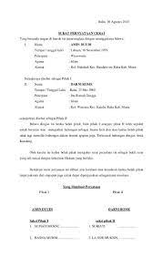 Berikut ini cara membuat dan contoh suratnya. 8 Contoh Surat Pernyataan Cerai Terlengkap Assalam Print