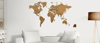 Paris, londres, amsterdam et bien d'autres. Deco Carte Du Monde Murale Mappemonde Murale Murs 3d