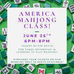 American Mahjong Class - June