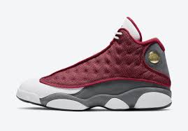 The air jordan 12 became a legendary athletic shoe when michael jordan, sick with the flu, scored 38 points in the 1997 nba finals while wearing the sneakers. Air Jordan 13 Red Flint Kicksonfire Com