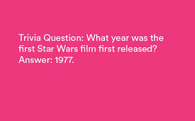 Can you guess what year these important. 100 Unique Star Wars Trivia Questions And Answers Hard Easy