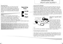 I recently found out the sync button on top of the pro controller can be pressed once to turn off the controller while the switch is on. Hr135 Electronic Pest Repeller User Manual Milo Enterprises