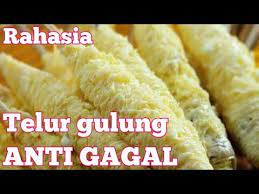 Resep Rahasia Telur Gulung Anti Gagal Delisawcook Youtube Di 2021 Telur Gulung Resep Telur Gulung Resep