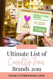 Ultimate List Of Cruelty Free Brands In 2020 Cruelty Free Brands Cruelty Free Skin Care Cruelty Free Makeup
