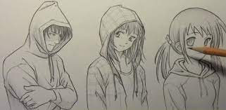 How to draw anime hoodies  step by step guide ? Tutorials On How To Draw Anime 15 Marvelous Collections Desig Press