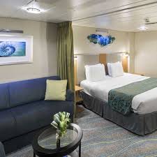 That would be a lot of here and there on a ship the size of the oasis. Junior Suite On Oasis Allure Harmony And Symphony Of The Seas Aurora Cruises And Travel