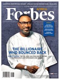 Billionaire Femi Otedola Covers Forbes Africa Magazine (Photo) - Gistmania