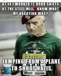 Most of the phrases listed here have at least some kind of connection to war, combat and struggle, but this one is a little different. Military Badass Quotes