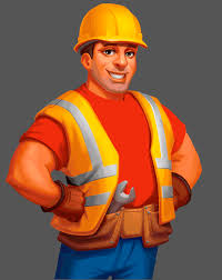 Illustration about clipart picture of a construction worker cartoon character. 670 Animate Ideas In 2021 Animation Reference Animation 2d Animation