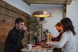 The carbon lamp can be set to either 450 or 900 watts, and creates a pleasant warmth. 7 Best Table Top Patio Heaters For Cozy Nights Reviews 2021 Edition
