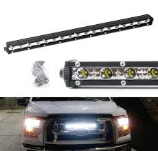 2015 17 Ford F150 Behind Grille Mount 20 Led Light Bar Kit Ijdmtoy Com