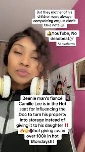 Camille Lee Sparks Controversy Over Beenie Man's Estate