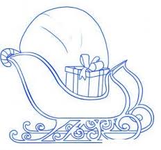 Dessiner Un Traineau Du Pere Noel Etape 5 Traineau Pere Noel Pere Noel Dessin Pere Noel