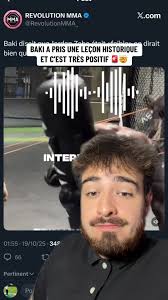 BAKI A PRIS UNE LEÇON HISTORIQUE ET C’EST TRÈS POSITIF 🚨🤯  #baysangurchamsoudinov #jordanzebo #mma #mmafighter #devinelapersonne